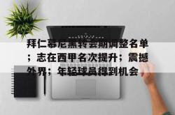乐竟下载 -拜仁慕尼黑转会期调整名单；志在西甲名次提升；震撼外界；年轻球员得到机会的简单介绍